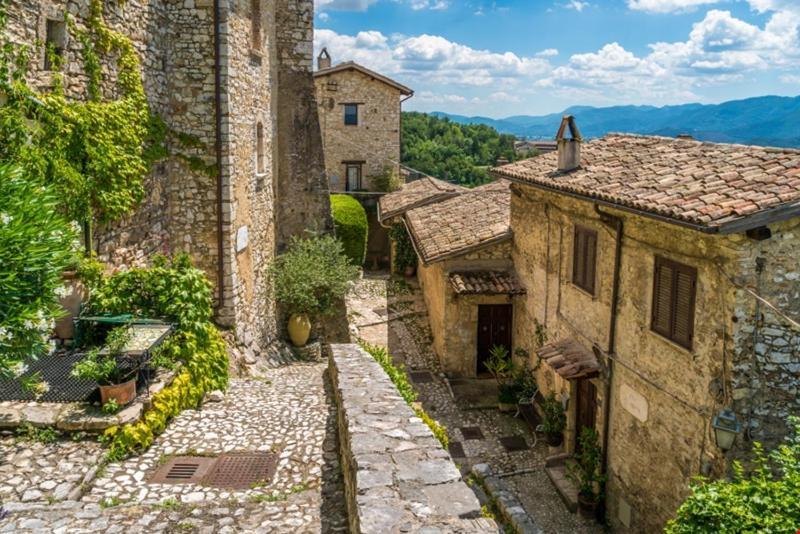فيلا Casaletto Santo Spirito Labro المظهر الخارجي الصورة